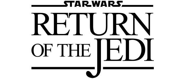 logo return of the jedi